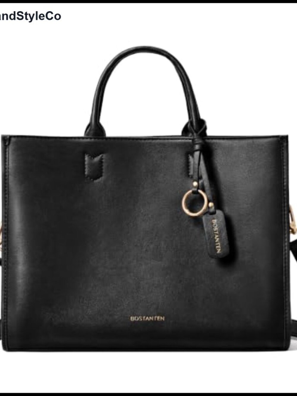 Vegan Leather Satchel Handbag Top Handle Purse Work Bag